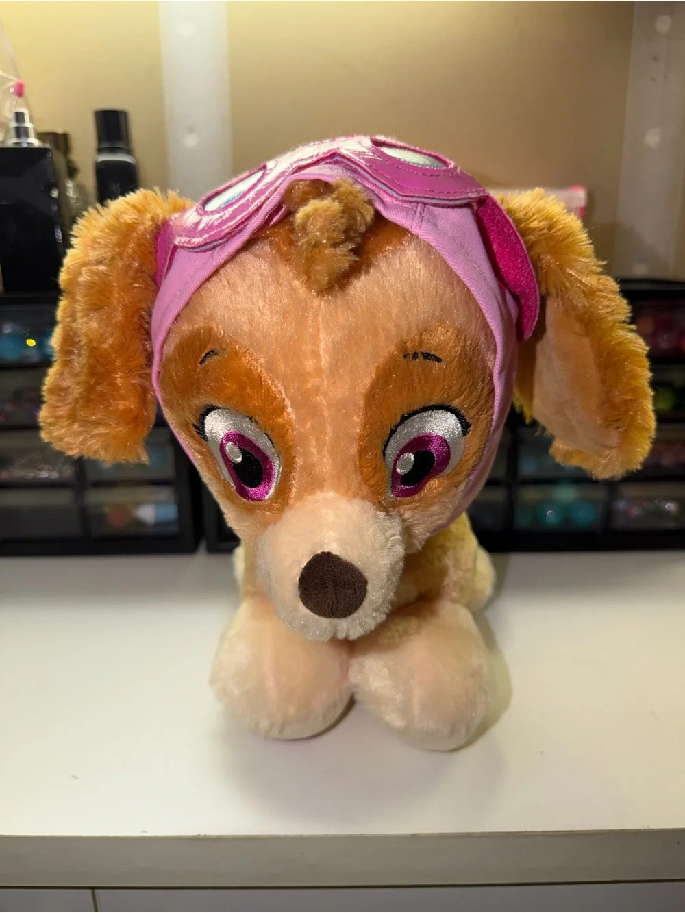 Build a Bear PAW Patrol Skye Nickelodeon Plush Pup Dog with Hat